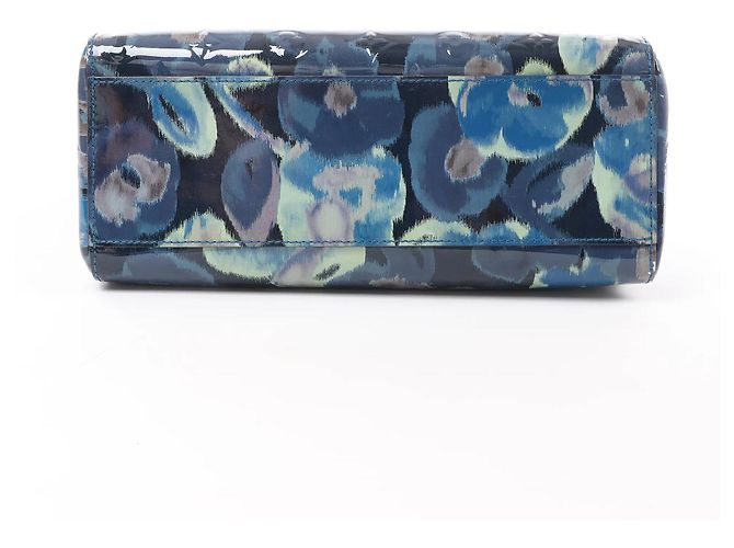 Sac à main Louis Vuitton Catalina Monogram Ikat Flower en bleu M90035 - vue 9