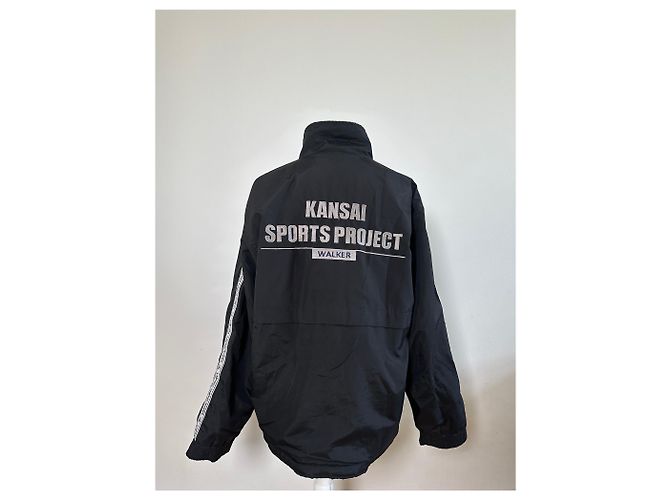 Autre Marque Giacca in nylon Vintage Kansai Yamamoto con logo Nera M Nero - vista 10