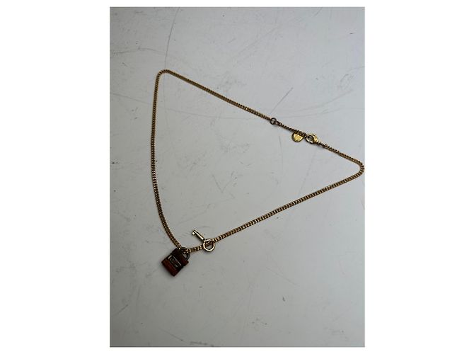 Chloé Vintage Chloe Gliederkette in Goldoptik Early 2000s Gelb - Ansicht 9