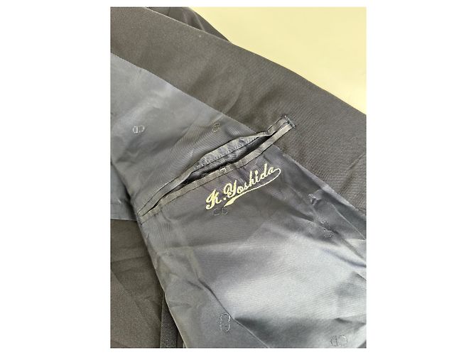 Vintage Dior Men's Wool Blend Blazer Navy XL Navy blue - view 7