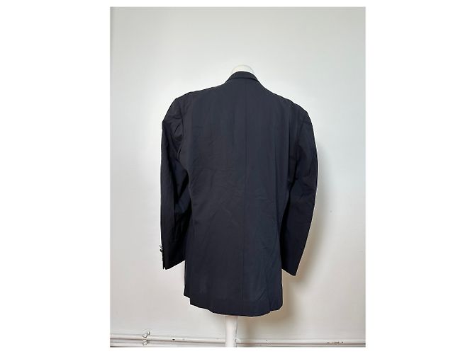 Vintage Dior Men's Wool Blend Blazer Navy XL Navy blue - view 9