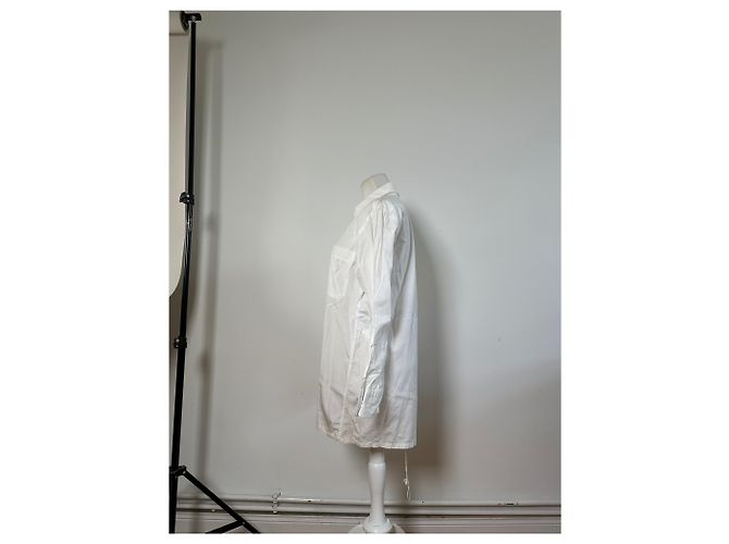 Camicia Vintage Dior in misto cotone da uomo Bianco XL - vista 2
