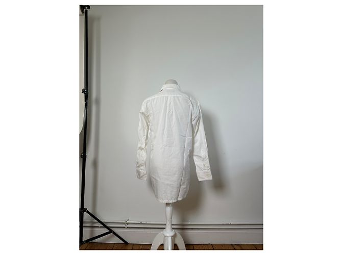 Camicia Vintage Dior in misto cotone da uomo Bianco XL - vista 3