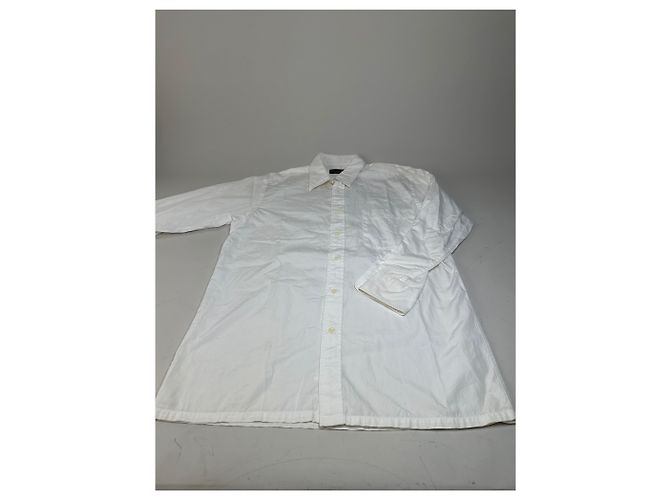Camicia Vintage Dior in misto cotone da uomo Bianco XL - vista 6