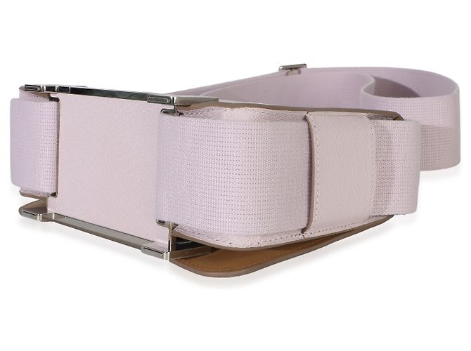 Hermès Mauve Pale Chai Verso Chevre Mysore Geta PHW Rosa - vista 6