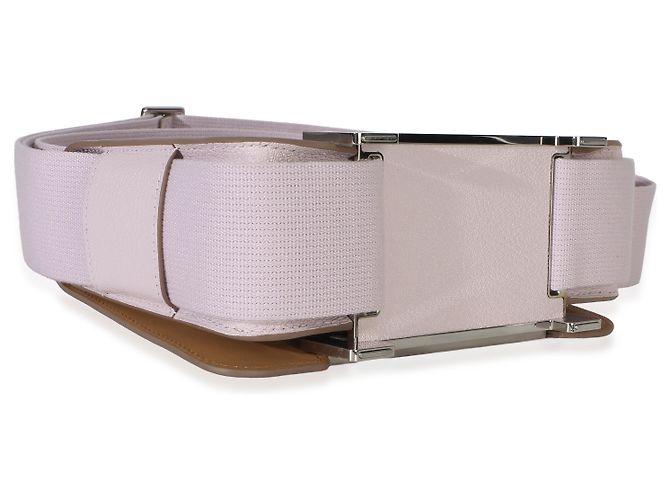 Hermès Mauve Pale Chai Verso Chevre Mysore Geta PHW Rosa - vista 7