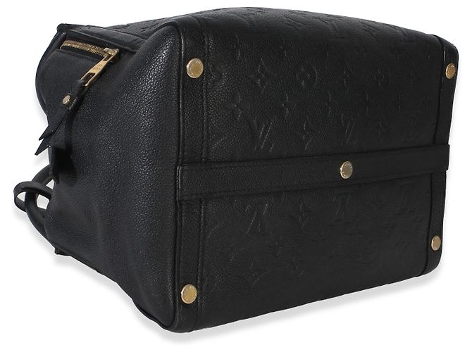 Louis Vuitton Marais MM in Monogram Empreinte nero - vista 5