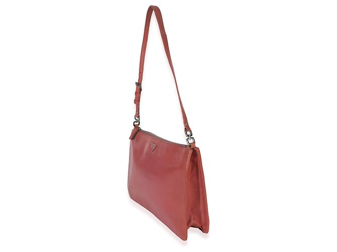 Pochette Prada Vintage Pink Bufalino Chic Rosa - vista 3