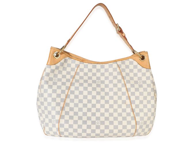 Louis Vuitton Damier Azur Canvas Galliera GM Beige - vista 2