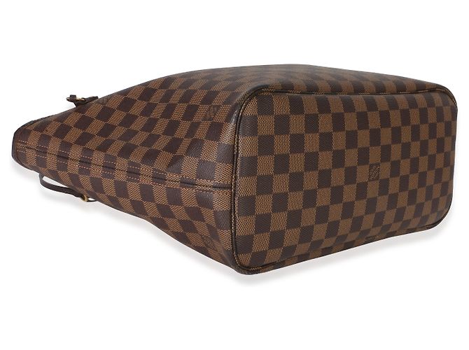 Louis Vuitton Damier Ebene Canvas Neverfull MM Castaño - vista 6