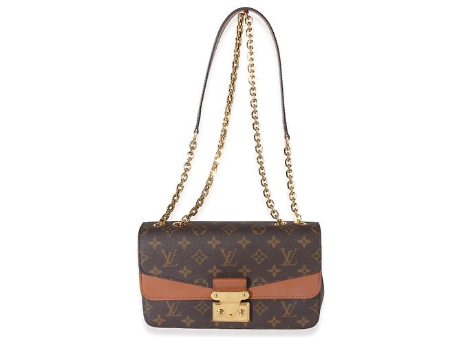 Louis Vuitton Marceau in Tela Monogram Caramello Marrone - vista 5