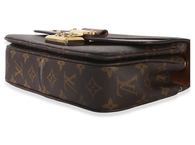 Louis Vuitton Marceau in Tela Monogram Caramello Marrone - vista 6