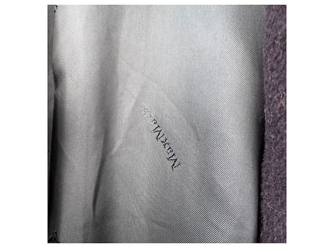 Max Mara Mantello Abrigo Lana y Cachemira Azul oscuro - vista 3