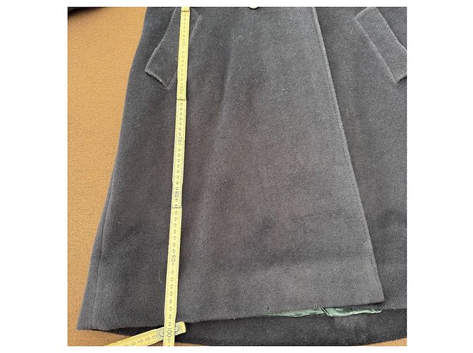 Max Mara Mantello Abrigo Lana y Cachemira Azul oscuro - vista 9
