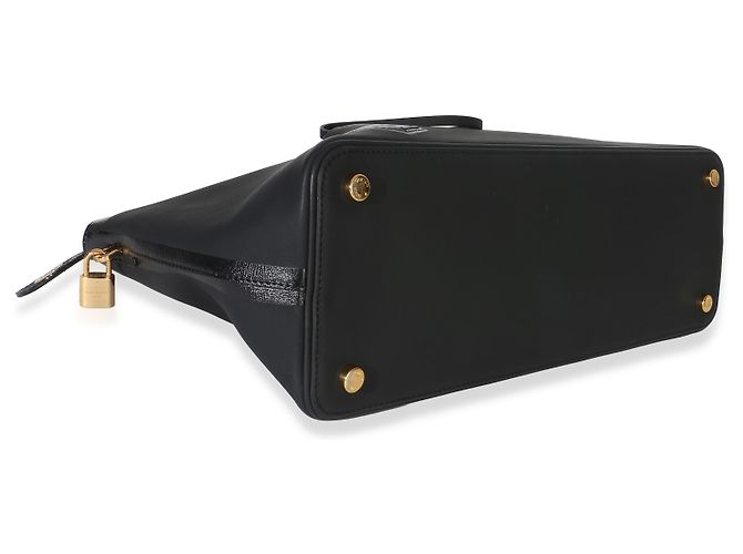Borsa Louis Vuitton Obsession Lockit East-West in pelle di vitello nera Nero - vista 7