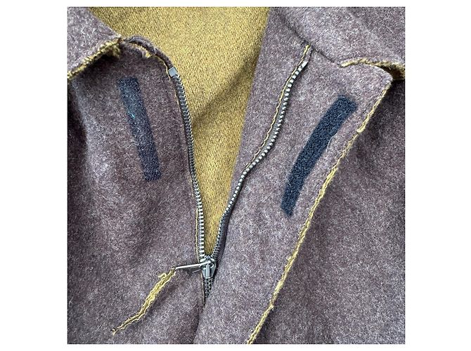 CP Company Wool Blend Overcoat Grey - view 4
