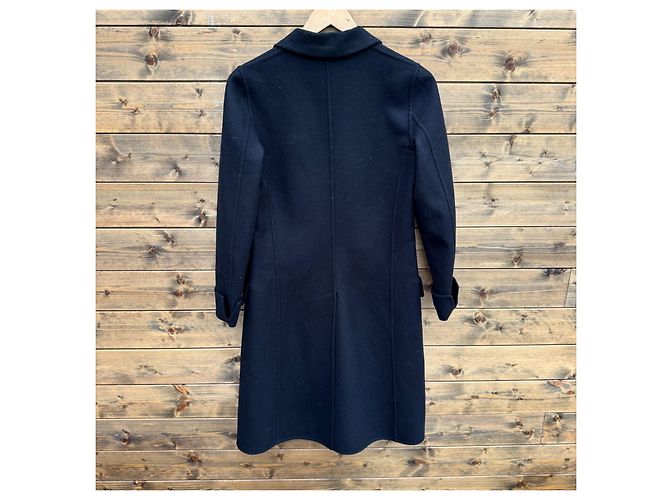 Emilio Pucci Abrigo de Lana Virgen Negro - vista 2