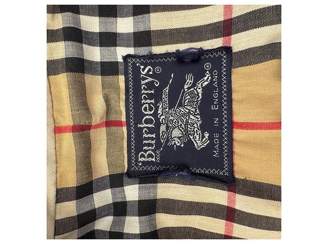 Burberrys Trench Beige in Cotone - vista 3