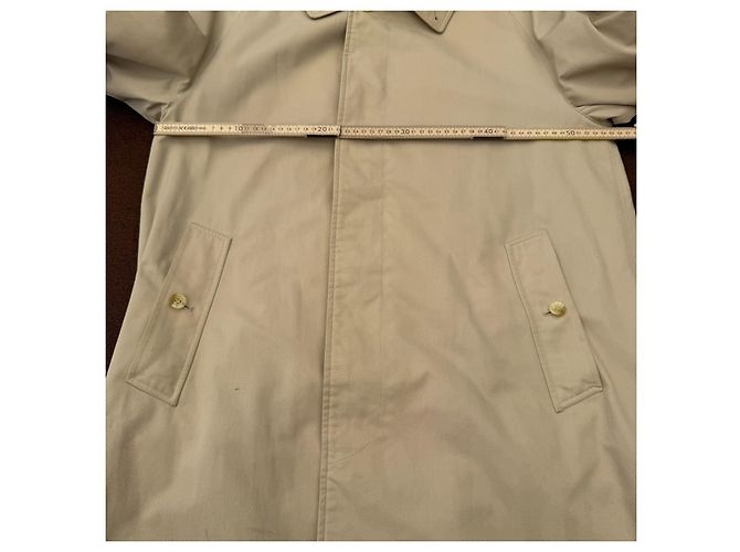 Burberrys Trench Beige in Cotone - vista 7