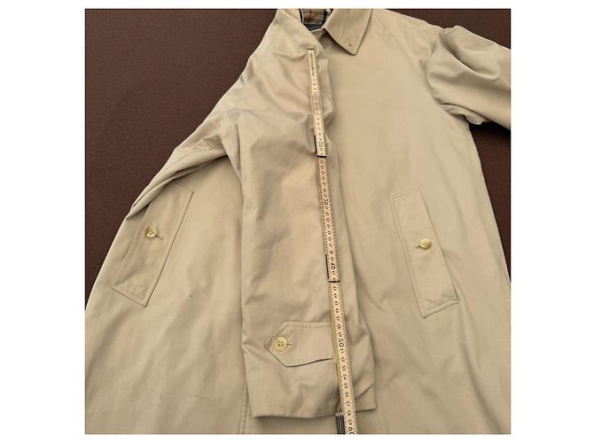 Burberrys Trench Beige in Cotone - vista 9