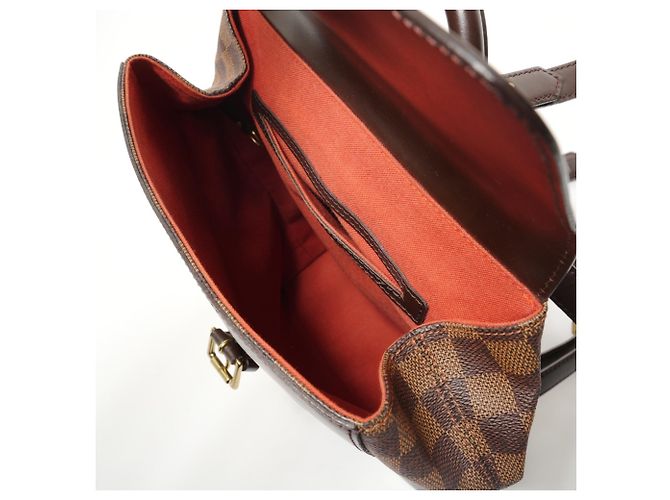 Zaino Louis Vuitton Damier Soho Marrone - vista 11