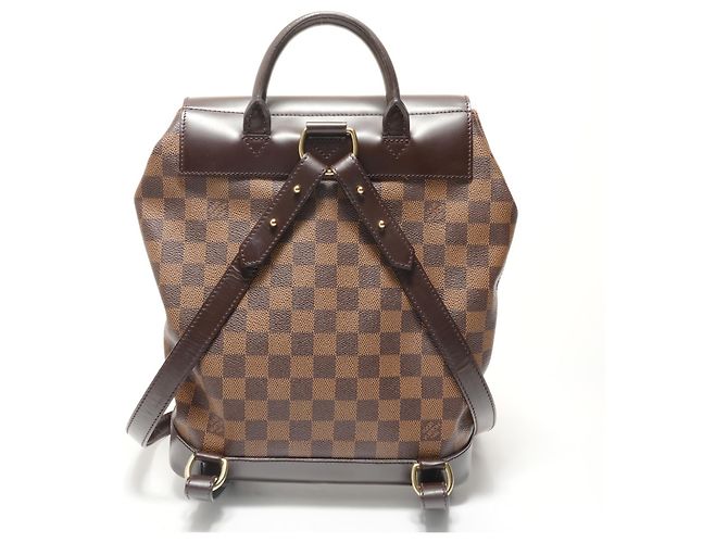 Zaino Louis Vuitton Damier Soho Marrone - vista 2