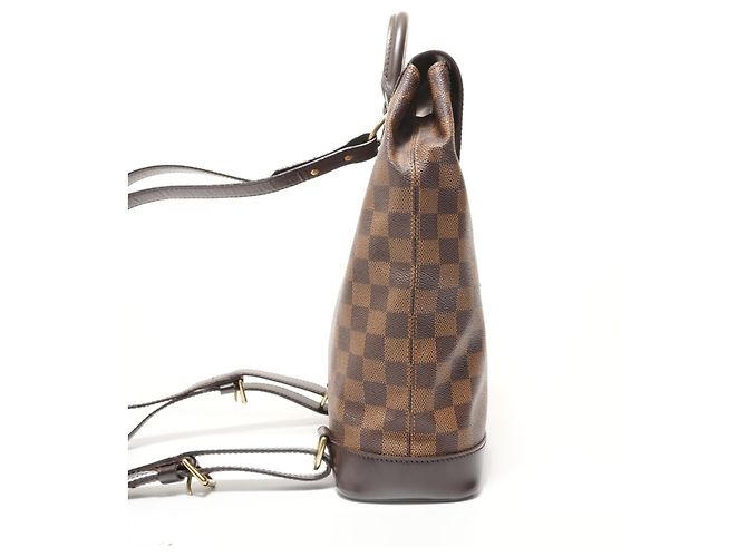 Zaino Louis Vuitton Damier Soho Marrone - vista 3