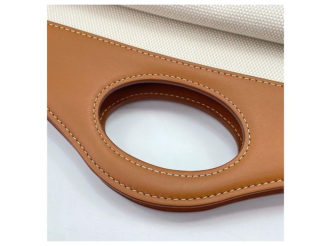 Mini borsa a taschino Burberry Bianco - vista 10