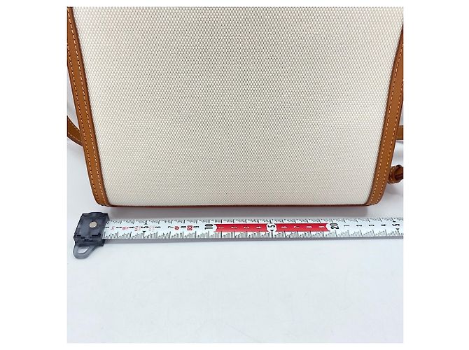 Mini borsa a taschino Burberry Bianco - vista 4