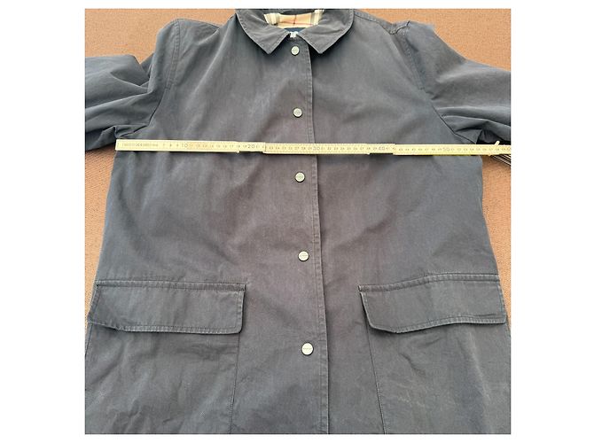 Gabardina Burberry con forro Nova Check Gris antracita - vista 5