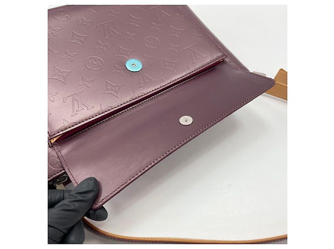 Borsa a tracolla Louis Vuitton Alston Marrone - vista 12