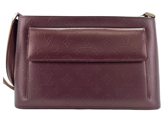 Borsa a tracolla Louis Vuitton Alston Marrone - vista 2