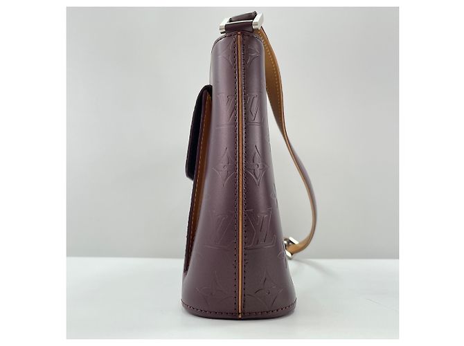 Borsa a tracolla Louis Vuitton Alston Marrone - vista 5