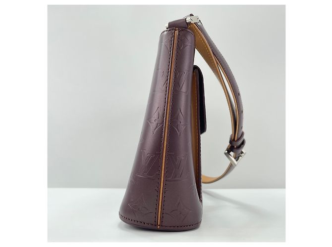 Borsa a tracolla Louis Vuitton Alston Marrone - vista 6