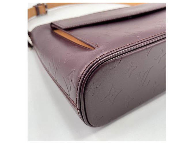 Borsa a tracolla Louis Vuitton Alston Marrone - vista 8