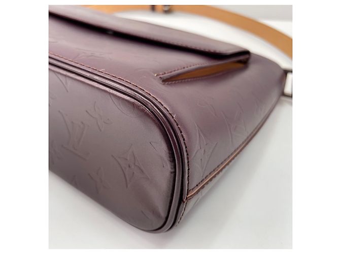 Borsa a tracolla Louis Vuitton Alston Marrone - vista 9