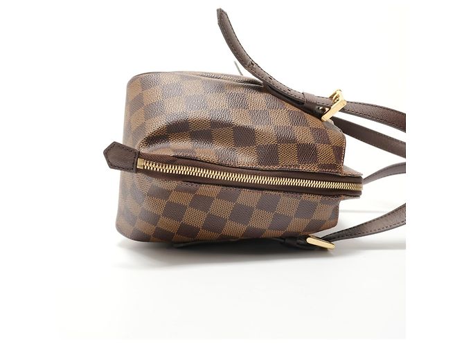 Borsa Louis Vuitton Damier Belem MM Marrone Damier ebene - vista 4