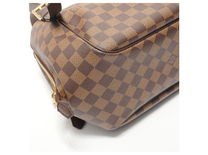 Borsa Louis Vuitton Damier Belem MM Marrone Damier ebene - vista 5