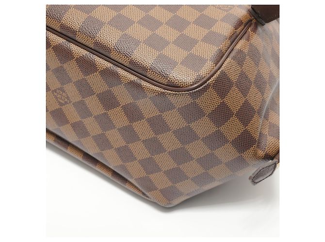 Borsa Louis Vuitton Damier Belem MM Marrone Damier ebene - vista 6