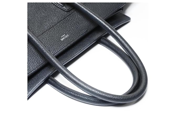 Céline Borsa Celine Luggage Micro Shopper Nero - vista 12