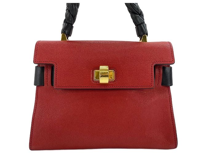 Borsa 2-Way Miu Miu Miu Madras Click Rosso - vista 2