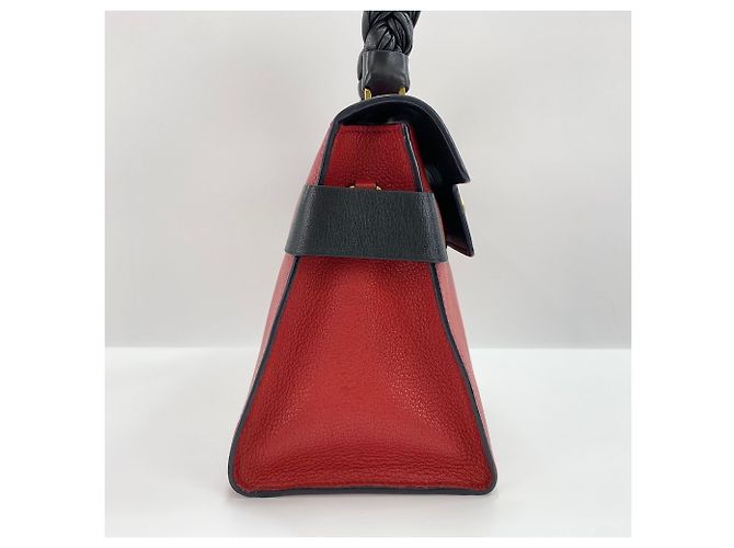 Borsa 2-Way Miu Miu Miu Madras Click Rosso - vista 5