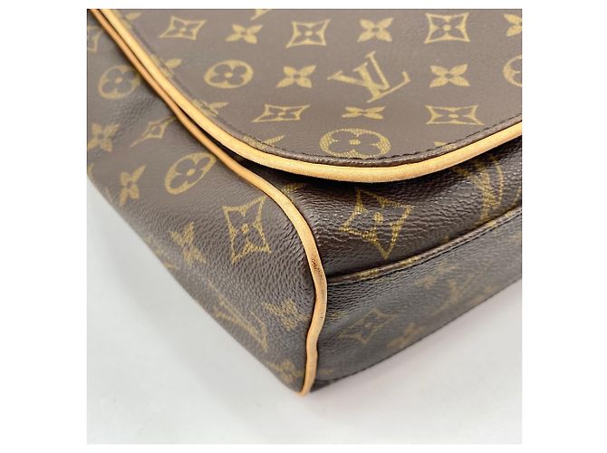 Borsa a Spalla Louis Vuitton Abesses Marrone - vista 9