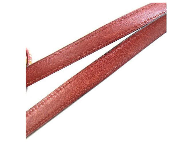 Hermès Borsa a tracolla Pillow Hermes in Rouge H Rosso - vista 6