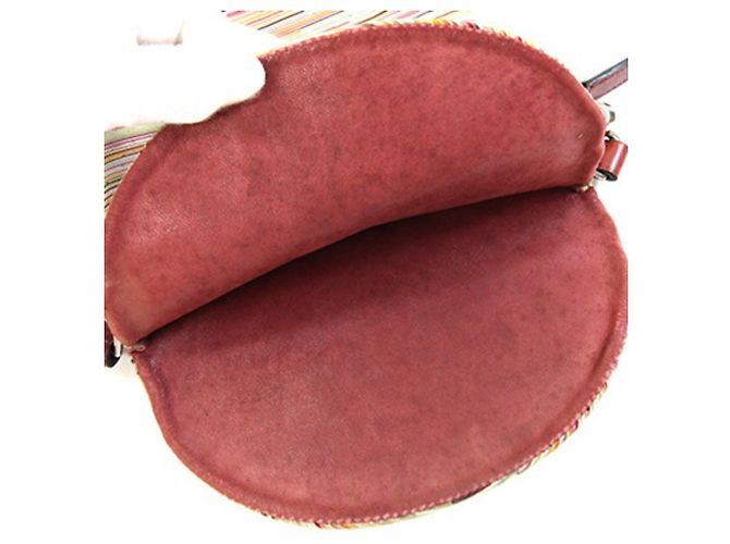 Hermès Borsa a tracolla Pillow Hermes in Rouge H Rosso - vista 8