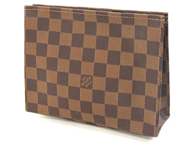 Louis Vuitton Damier Pochette Toilette 19 N47544 Damier ebene - vista 2
