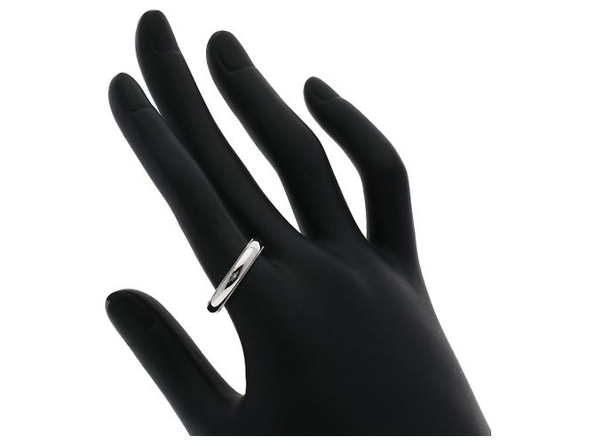 Tiffany & Co. Milgrain Platin Ring - Ansicht 5