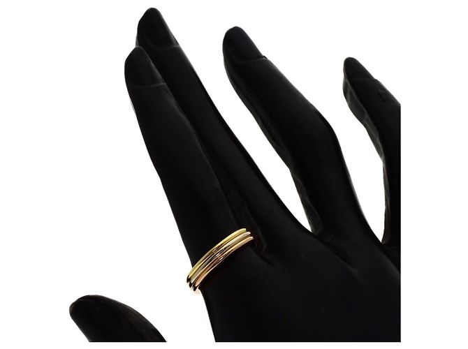 Anello Cartier a tre colori - vista 5