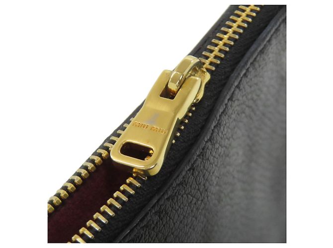Borsa Tote Madras Miu Miu Nero - vista 11