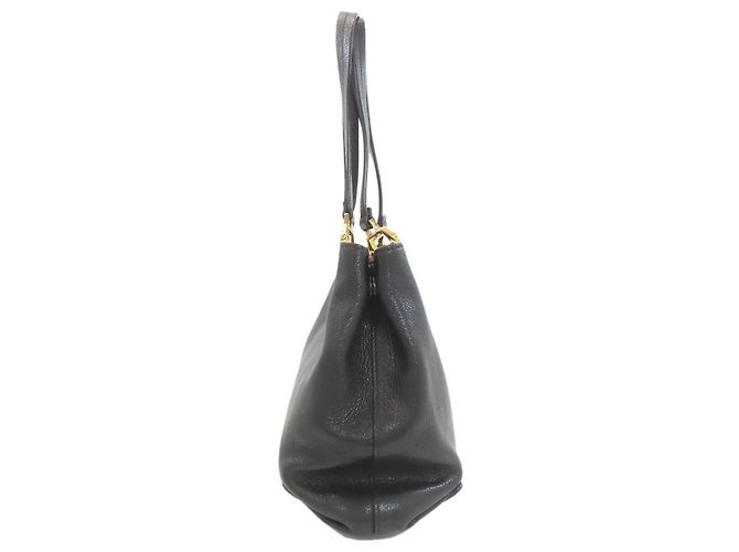 Borsa Tote Madras Miu Miu Nero - vista 3